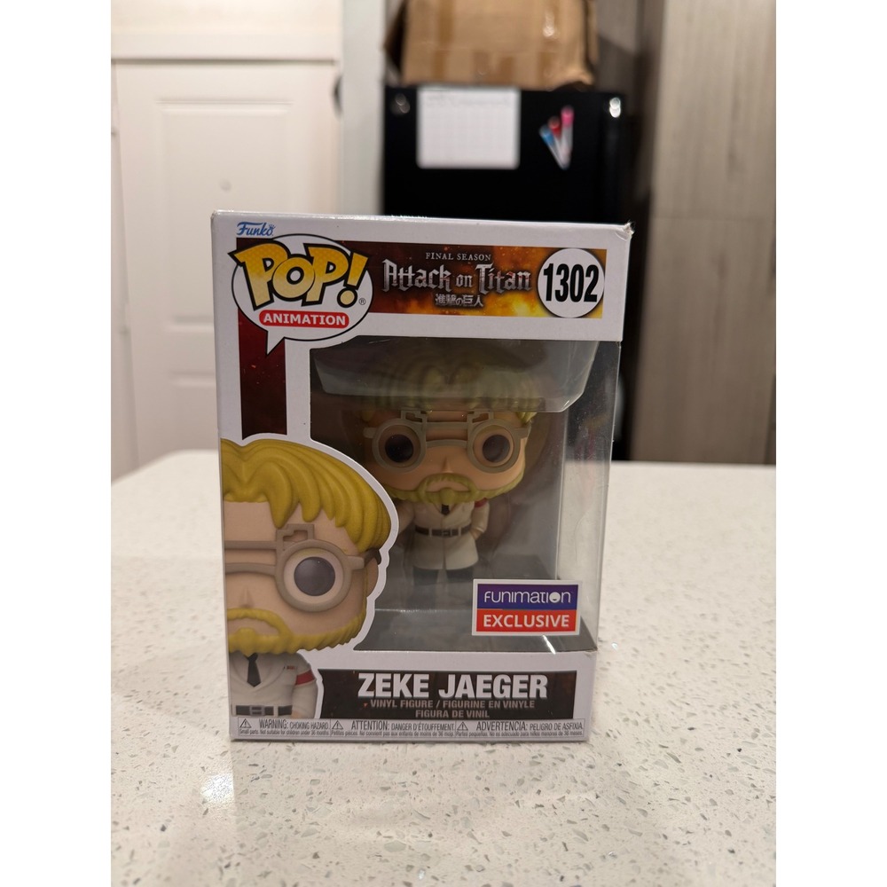Funko Pop Zeke Jaeger 1302 Attack on Titan Final Season Funimation Exclusive